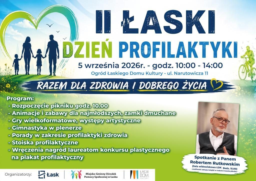 II Łaski Dzień Profilaktyki z rodzinnym piknikiem i spotkaniem