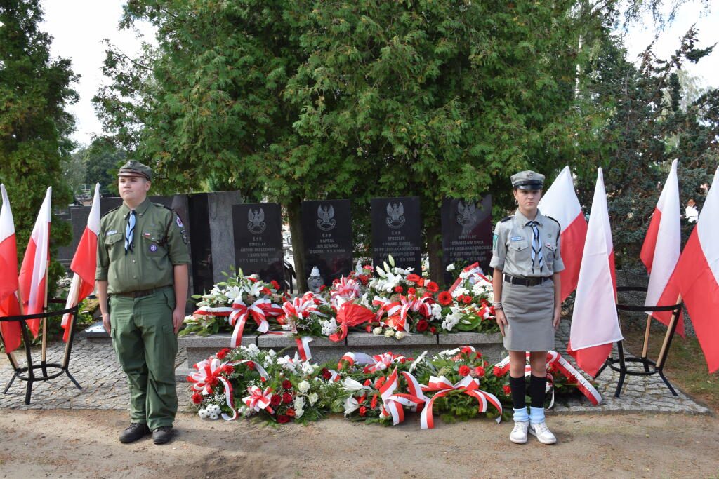 Łask uczcił 87. rocznicę wybuchu II wojny światowej